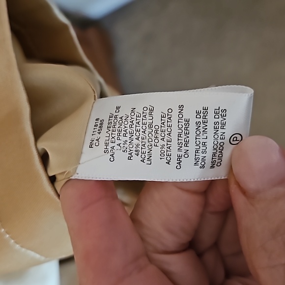 Michael Kors gold satin jacket - Picture 8 of 10